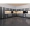 Newage Products Bold Series 10 Piece Garage Cabinet Set w/Stainless Steel Top, Black 63250 - alternate 3